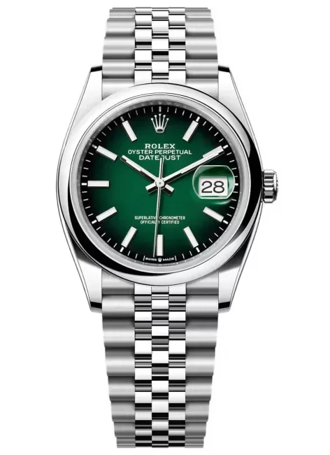Rolex Datejust Smooth Bezel Ombre Jubilee photo