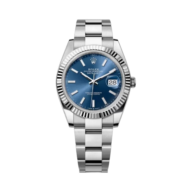 Rolex Datejust Fluted White Gold & Steel Oyster photo