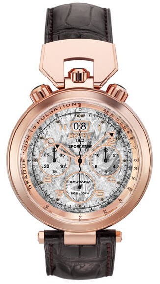 Bovet Sportster (Saguaro) Chronograph Meteorite Dial photo